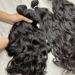 Extensiones de Cabello Humano Ondulado sin Procesar 2026, Tejido a Máquina, sin Químicos, Se Pueden Teñir y Peinar Correctamente - Product Image 6