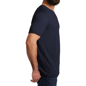 เสื้อยืดเปล่าราคาส่ง MOQ ต่ำ รับสกรีนโลโก้ เสื้อยืดผู้ชายผ้าฝ้าย 180GSM พิมพ์ตามสั่ง ดรอปชิปปิ้ง รับผลิตเสื้อยืดจำนวนมาก - Product Image 3