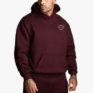 Sudadera con Capucha Oversize de Estilo Urbano Moderno para Hombre, Sudadera Deportiva Casual con Diseño Holgado y Cómodo - Product Image 2
