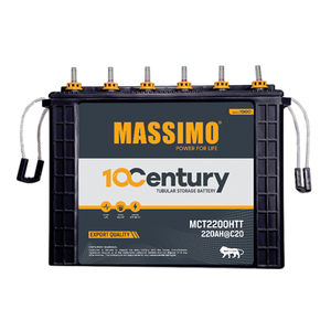 Ready Stock Available Exceptional Quality MASSIMO 12V 220Ah <b>Tall</b> Tubular Lead Acid Battery for Solar and Inverter Usage - Product Image 1