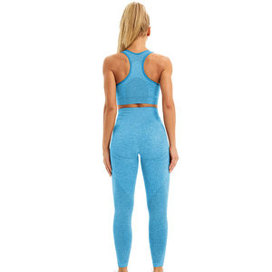 Conjuntos deportivos para mujer, conjuntos de yoga para mujer, ropa de ejercicio, 5 piezas, ropa deportiva sin costuras, conjuntos de gimnasio para mujer - Product Image 3