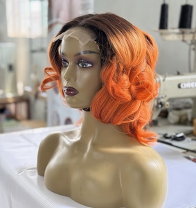 Peluca con malla frontal HD de pelo vietnamita crudo, peluca de cabello humano con encaje completo 100% alineada con cutícula, peluca Frontal de encaje para mujeres negras en todo el mundo - Product Image 4