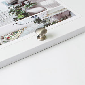 New Arrival Minimalist Zinc Alloy Round Cabinetry Handles Modern <b>Drawer</b> <b>Pulls</b> for Kitchen Cabinets Bathroom Furniture Decor - Product Image 3