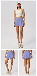 <b>Women's</b> Sporty Knitted <b>Shorts</b> Set With Pocket Quick Dry Solid Color Above <b>Knee</b> <b>Length</b> Regular Fit Spring Summer Wear - Product Image 4