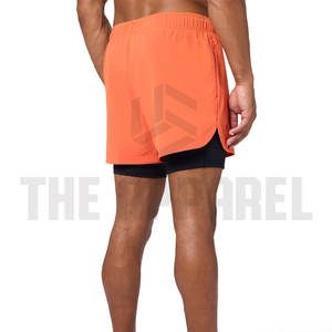 New Awrah Shorts for Men 100% Polyester Stretchable Fabric Custom Awrah Shorts Swimming <b>Mid</b> Waist Quick Dry Breathable - Product Image 5