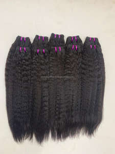 Superventas Extensiones Cabello Natural Liso Cabello Virgen Humano Paquete a granel 100% Sin procesar Virgen Humano - Product Image 6