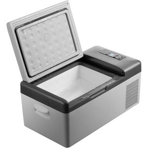 Frigorifero Portatile Mini per Auto 12 Volt 16 Qt, 110-240V AC EL 12/24V DC, Controllo App, Intervallo di Raffreddamento -4 a 68°F - Product Image 1