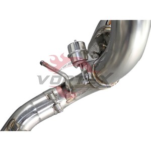 Sistema de escape Catback Valvetronic de acero inoxidable de fábrica para McLaren 570S con válvula y sección superior - Product Image 4