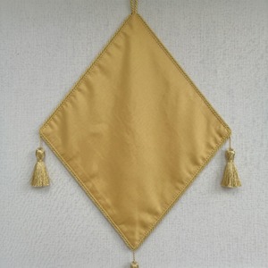 Badge d'église brodé en velours vert, ornement à pompon Sainte Trinité avec fermoir papillon pour la décoration de vêtements de mode - Product Image 6