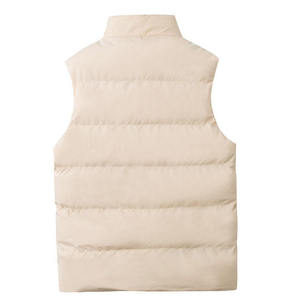 Gilet matelassé isolant haut de gamme pour homme, 100 % polyester, rembourrage en coton, imperméable, coupe-vent, respirant, écologique, OEM, personnalisable - Product Image 2