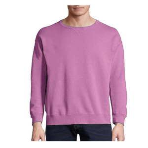 Men's Winter Hoodie Sweatshirt Polyester/Cotton Knitted Fabric Breathable Eco-Friendly Long Sleeve O-Neck <b>Design</b> Front Custom - Product Image 2