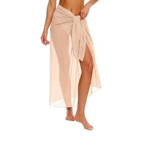 Pareo para Mujer, Traje de Baño Largo y Transparente, Falda de Playa para Vacaciones 2026 - Product Image 2