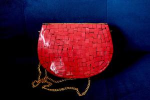 Bolso de Mano Metálico Ligero de Diseño Bohemio Indio para Mujer, Bolso de Mensajero Hecho a Mano para la Noche, Bolso de Compras con Marco Metálico Estilo Boho - Product Image 6