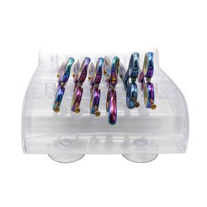 IKZARSA Organizador Profesional de Herramientas para Barbería, Soporte para Tijeras, Caja de Almacenamiento de Plástico ABS de Alta Calidad y Duradero para Peines de Escritorio - Product Image 6