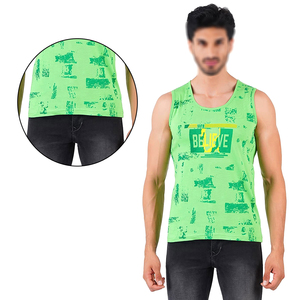 Venta al por Mayor de Camisetas Deportivas Personalizadas para Hombre, Camisetas sin Mangas de Algodón para Hombre, Ropa Deportiva Masculina - Product Image 3