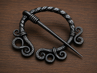 Croix de troll médiévale forgée à la main, amulette rustique authentique en fer, pendentif artisanal inspiré du patrimoine viking