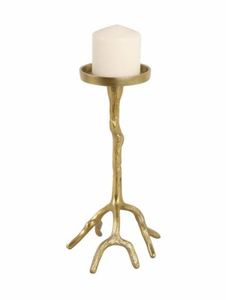 Candelabro Alto de Latón Ornamentado para Decoración del Hogar, para Navidad, Pascua, Rituales Sagrados e Interiores Vintage - Product Image 3