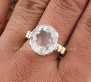 Luxury Two Tone 925 Sterling <b>Silver</b> Bezel Setting Amethyst Wedding <b>Statement</b> <b>Ring</b> for Women - Product Image 2