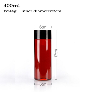 Unalilia Brand PP 400ml 14oz Food Grade <b>Plastic</b> PET Water Bottle Lid Custom Colors Silk Screen Printing for Outdoor Travel - Product Image 5