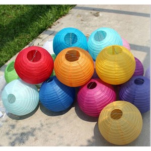 VIETNAM ROUND PAPER <b>LANTERN</b> FOR WEDDING FESTIVAL DECORATE MULTICOLOR PARTY LIGHTS FULL SIZES CHEAPEST PRICE FROM SAFIMEX FACTORY - Product Image 3