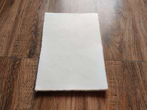 กระดาษวาดเขียนสีน้ำขอบดิบทำมือจากโรงงานโดยตรง ราคาขายส่ง กระดาษฝีมือ กระดาษการ์ด กระดาษวาดภาพ - Product Image 3