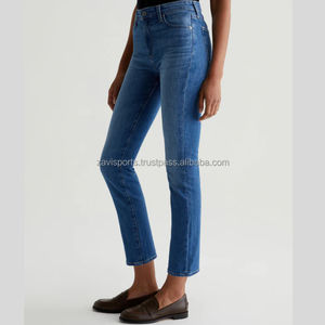 OEM Women's Denim <b>Pants</b> Top Quality Wholesale Slim Fit Plus Size Womens Jeans Sexy High Waist Elastic Denim for Ladies Skinny - Product Image 3