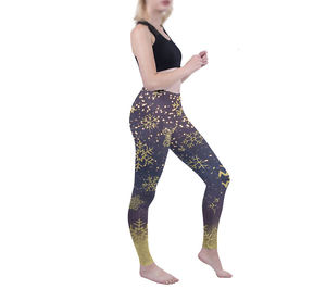 Leggings Deportivos para Mujer, Ajustados, de Color Liso, con Cintura Elástica y Franja Lateral, Tela Cómoda, para Yoga - Product Image 2