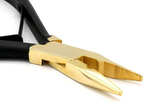 Pince coupante à kératine de qualité supérieure pour extensions capillaires, en acier inoxydable avec poignée noire antidérapante pour une utilisation facile - Product Image 3