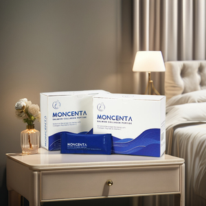 Complément alimentaire Moncenta Beauty Sleep, mélange de fleurs de la passion, de trémelle de saumon, pour la relaxation, l'éclat de la peau, le bien-être nocturne - Product Image 1