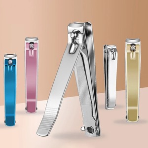 1PC BAFA SURGICAL INSTRUMENTS กรรไกรตัดเล็บสีสแตนเลส ใบมีดโค้ง กรรไกรหนา คีมตัดเล็บเท้า เล็บมือ - Product Image 1