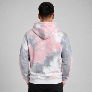 Men Tie Dye <b>Hoodie</b> Custom Logo <b>Soft</b> Cotton Fleece Pullover Casual Streetwear Fashion Men Tie Dye <b>Hoodie</b> with High Quality - Product Image 5