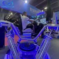 Voiture de réalité virtuelle, simulateur de course ccd 9D, prix d'usine, Super vitesse, siège de course, jeu d'arcade