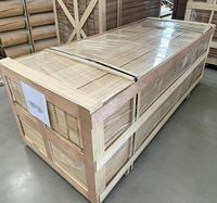Panneau de sauna en cèdre rouge occidental, revêtement mural et de plafond en bois rainuré et langueté pour salle de sauna