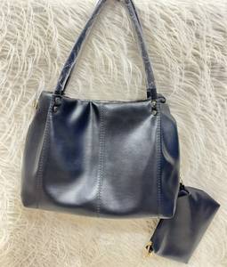 Women's Stylish PU Leather Tote <b>Bag</b> with Matching Pouch for Daily Use and Casual Shopping with Detachable Pouch - Product Image 3