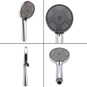 Ducha de mano moderna cromada lista para enviar, rociador de alta presión para baño de hotel, cabezal de ducha KSTS-32 KSN Vietnam - Product Image 3