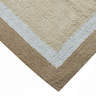 Tapis de bain personnalisé en coton biologique, style classique moderne, à poils touffus, antidérapant, rayé, absorbant, lavable, séchage rapide - Product Image 3
