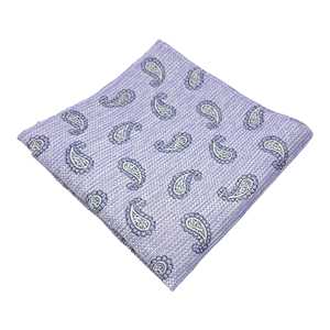 Conjunto combinado de cachemir y corbata de Cachemira de talla grande para mujer con patrón amplio de Paisley - Product Image 1