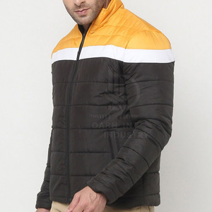 Chaqueta Urbana Casual para Hombre, Estilo Puffer, Acolchada, con Cierre Frontal, Ajuste Cómodo para Invierno, Uso en Exteriores, Estilo Urbano - Product Image 5