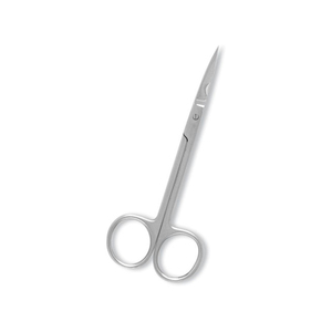 Ciseaux à cuticules et à ongles en acier inoxydable à lame courbée avec une pointe de coupe tranchante pour éliminer les peaux mortes - Product Image 1