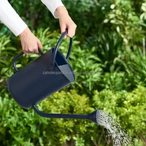 Arrosoir en métal élégant pour la décoration de la maison, finition de luxe, style antique, outil de jardin fait main, 1,5 L, écologique, revêtement en poudre, pour l'intérieur - Product Image 3