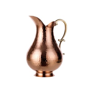 Cafetière turque antique royale en cuivre sculpté à motifs floraux, avec longue poignée en bois, artisanale, Cezve Ibrik, ustensiles à thé - Product Image 5