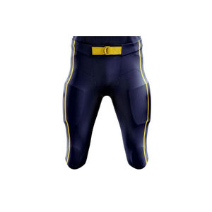 Maillot de football américain de haute qualité en gros, personnalisable sur le devant, pour homme, séchage rapide, bretelles réglables, manches courtes, vêtements de sport - Product Image 2