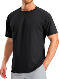 T-shirt pour homme A6402, 100% polyester tricoté, 200 grammes, design imprimé vierge, respectueux de l'environnement - Product Image 6