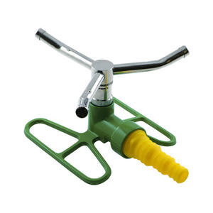 Arroseur rotatif à trois bras en laiton massif de trois quarts d'inch pour l'irrigation des pelouses et jardins - Product Image 4