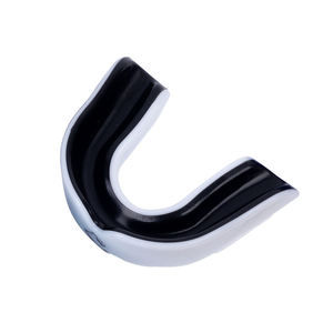 Protège-dents en silicone double couche bleu et blanc, équipement de sport protecteur pour la boxe, léger, moulable, utilisation universelle pour adultes - Product Image 3