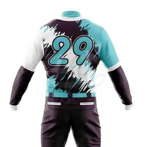 Uniforme de baseball personnalisé avec logo, vêtements de baseball en polyester, fournisseur d'équipements sportifs d'équipe, uniforme de baseball - Product Image 5