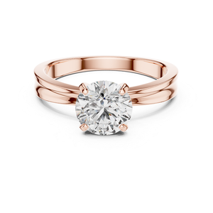Bague élégante en diamant de laboratoire, or, joaillerie fine de qualité supérieure, style tendance, coupe brillante, IGI - Product Image 6