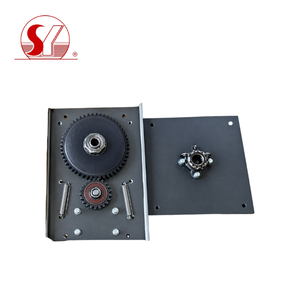 Placa de montaje de motor de acero al carbono OT1.1, moderna, duradera, de metal gris hierro. - Product Image 1