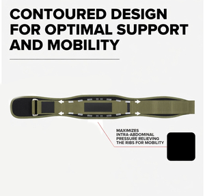 Cinturón de Neopreno para Levantamiento de Pesas, para Sentadillas, Abalanzadas, Peso Muerto y Thrusters, Unisex, Protección Profesional, 13 mm de Grosor, Múltiples Colores - Product Image 3