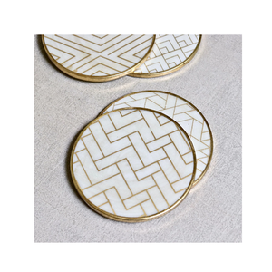 Posavasos de Mármol Ecológicos de Diseño Moderno, Duraderos, Lavables, de Piedra Natural para Restaurantes - Product Image 5